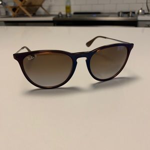 Blue/Brown Ray Ban Polarized Sunglasses